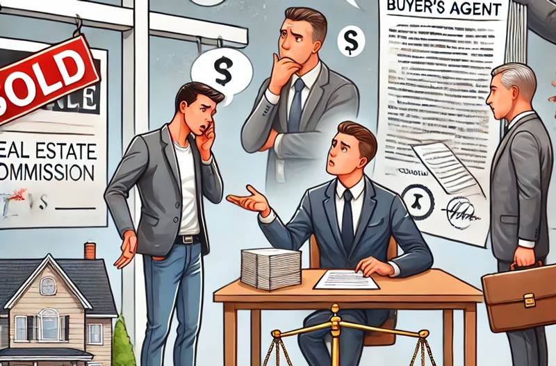 A consultant consulting a confused buyer.