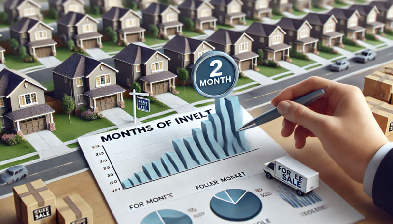 Row houses monthly investment bar-graph.